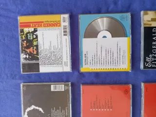 Lote 6 CDs Rock/Pop/Jazz: Dylan, Canned Heat, Elto