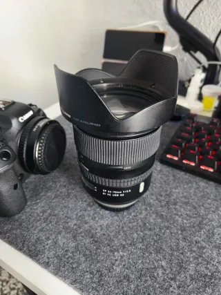 Canon R6 Mark I, Adaptador RF, Tamron 24-70 G2 y +