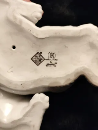 Figuras Nao perros porcelana