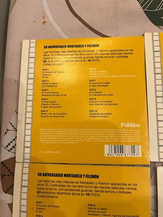 Mortadelo y Filemón DVD Colección de 9 dvds