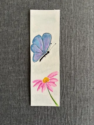 Segnalibri dipinti a mano acquerello