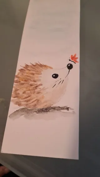 Segnalibri dipinti a mano acquerello