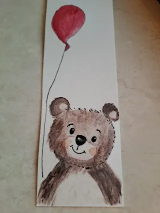 Segnalibri dipinti a mano acquerello