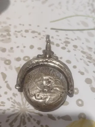 Sonajero Plata Antiguo pequeño