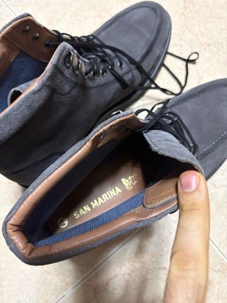 Botas grises SanMarina talla 44