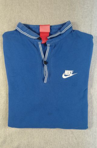 Polo Nike Azul Talla S Clásico