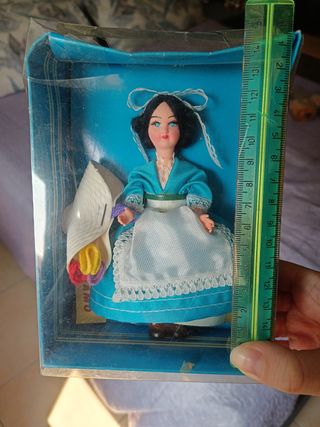 Bambola souvenir Bergamo anni 60/70