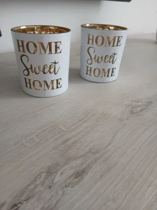 Portacandele decorativi Home Sweet Home