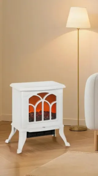 Estufa eléctrica efecto chimenea