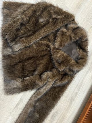 Cazadora reversible marrón