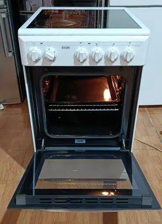 Cocina eléctrica vitrocerámica Svan
