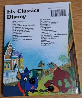 Libro "La Dama i el Vagabund" en catalán