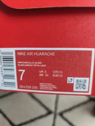 Nike Air Huarache Rojas y Blancas