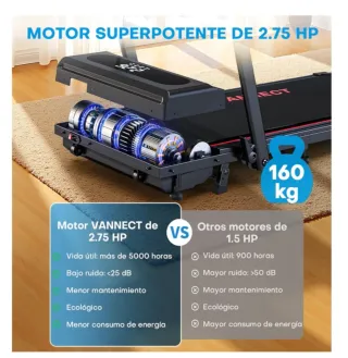 Cinta de Correr 160kg - 40cm Ancho