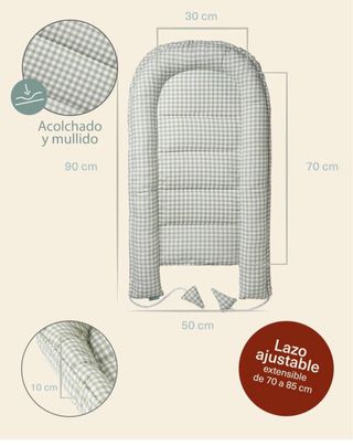 Nido Mollis & Co / reductor cuna