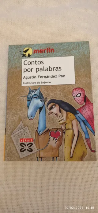 Contos por palabras (Merlín) (Galician Edition)