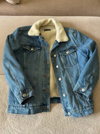 Cazadora vaquera con borreguito Easy Wear