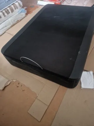 Canapé abatible negro 135x190