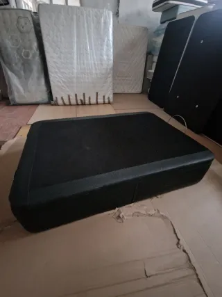 Canapé abatible negro 135x190