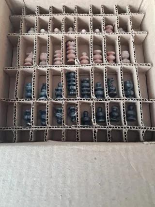 Tablero de ajedrez de mármol 18x18