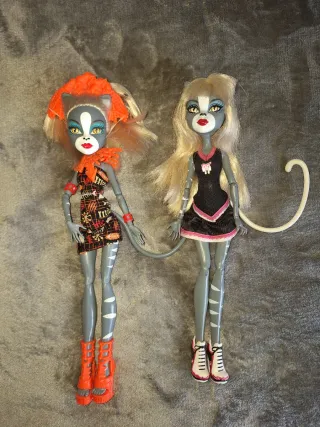 Pack 2 Monster High Meowlody