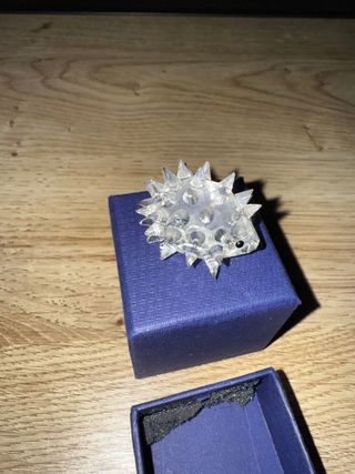 Figura Erizo Swarovski