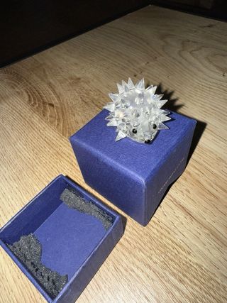 Figura Erizo Swarovski