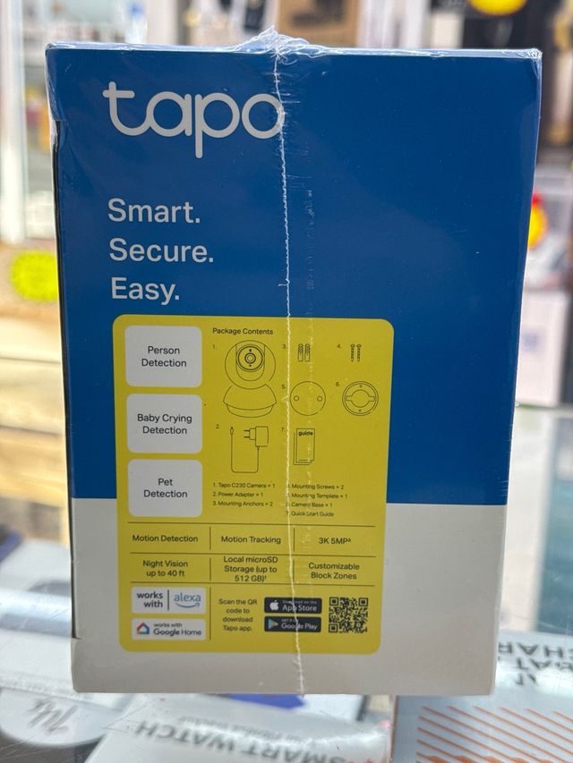 Tapo C230 Cámara Seguridad Wi-Fi 3K 5MP