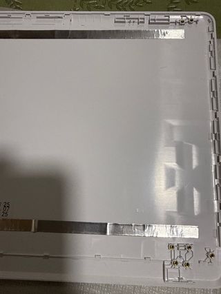 Tapa de portátil HP blanca