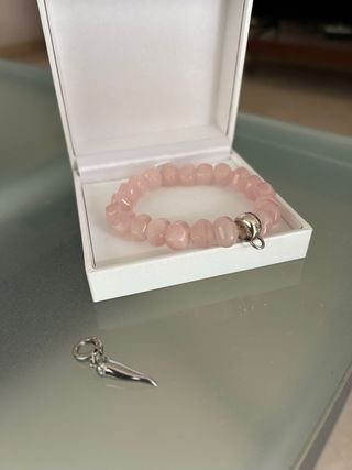 Pulsera de cuarzo rosa Thomas Sabo