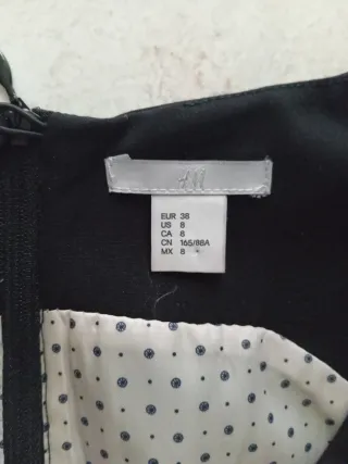 Vestito H&M nero taglia M