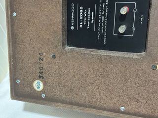 Pareja Kenwood KL-2080 Vintage Altavoces