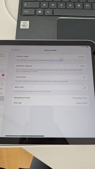 iPad A16 11" 2025 128GB WiFi Plata