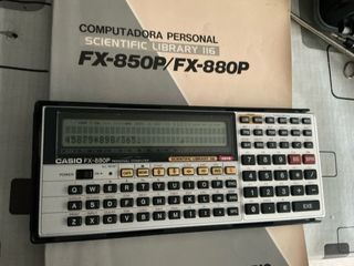 Calculadora Casio FX-880P Scientific Library 116