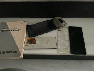 Calculadora Casio FX-880P Scientific Library 116