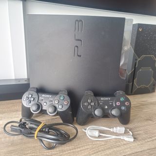 Ps3 Slim + 2 Mandos Sony