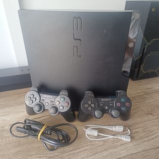 Ps3 Slim + 2 Mandos Sony