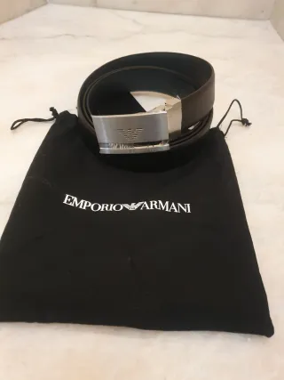 Cintura Emporio Armani Uomo Reversibile