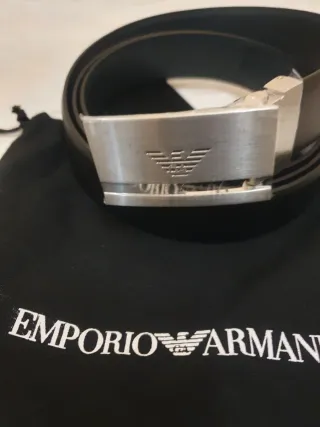Cintura Emporio Armani Uomo Reversibile