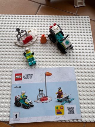 LEGO City Avión 60465 (Incompleto)