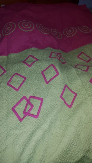 Colcha reversible cama 150 Por15ers