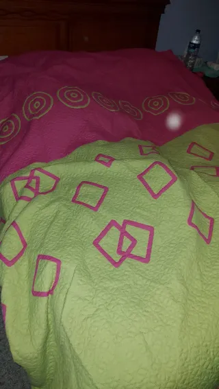 Colcha reversible cama 150 Por15ers