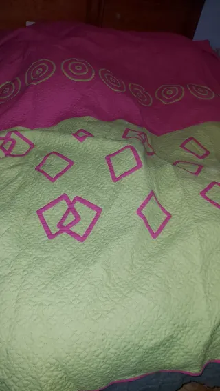 Colcha reversible cama 150 Por15ers