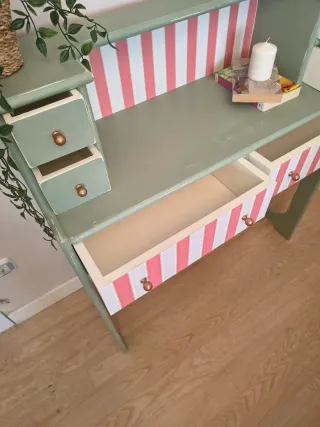 Escritorio Tocador Vintage Madera