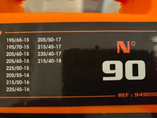 Estuche Cadenas Coche N° 90