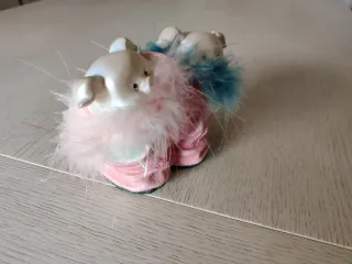 Figura cerámica hucha cerditos