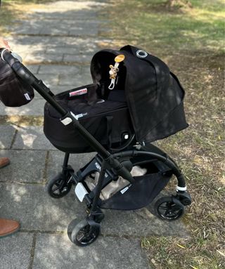 Carrito Bugaboo Bee6 Negro Con Silla y capazo.