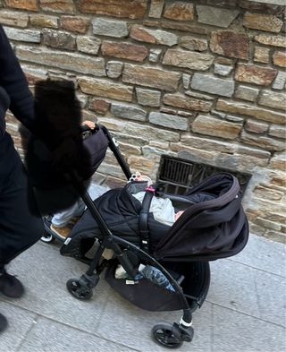 Carrito Bugaboo Bee6 Negro Con Silla y capazo.
