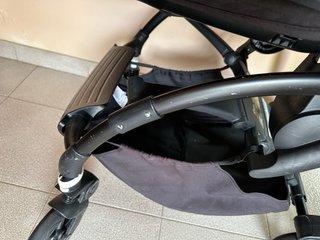Carrito Bugaboo Bee6 Negro Con Silla y capazo.