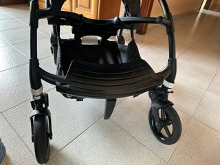 Carrito Bugaboo Bee6 Negro Con Silla y capazo.